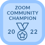I’m a Zoom Champion!