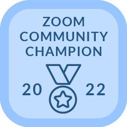 I’m a Zoom Champion!